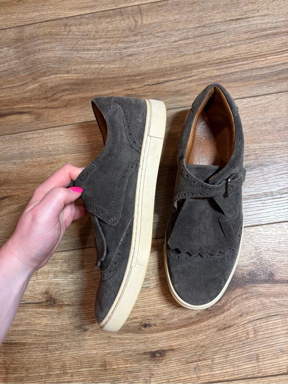 Frye Gemma Kiltie chic slip-on sneaker
